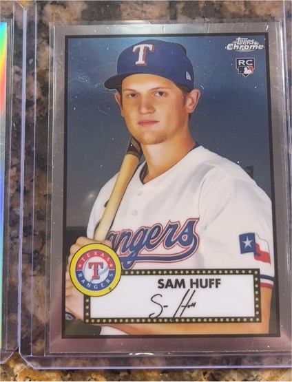 2021 Topps Chrome Platinum Anniversary #5 Sam Huff — front