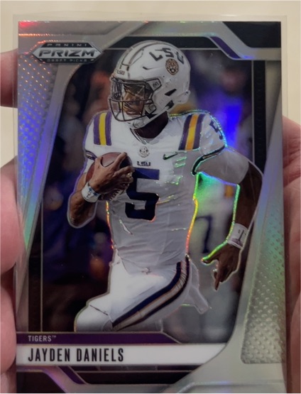 2024 Panini Prizm Jayden Daniels #Tigers — front