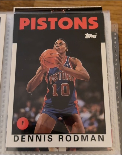 1992-93 Topps Archives #86 Dennis Rodman — front