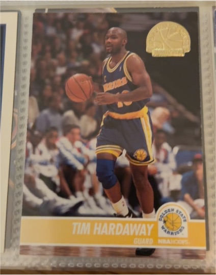 1994-95 Hoops Supreme Court #SC16 Tim Hardaway — front