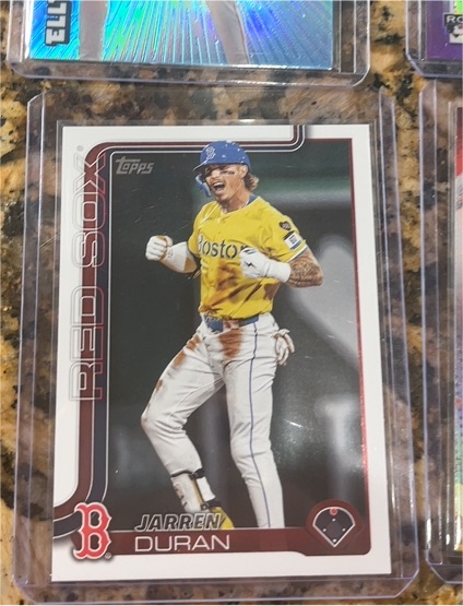 2025 Topps Series 2 #587 Jarren Duran — front