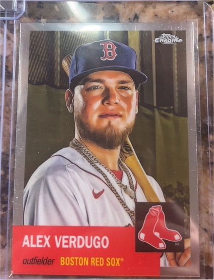 2022 Topps Chrome Platinum Anniversary #442 Alex Verdugo Boston Red Sox — front