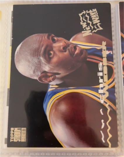 1993-94 Topps Stadium Club #268 Chris Webber New Wave — front