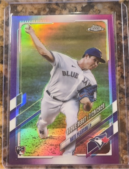 2021 Topps Chrome Update #USC48 Nate Pearson — front