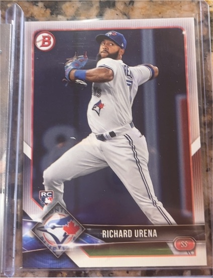 2018 Bowman #23 Richard Urena — front