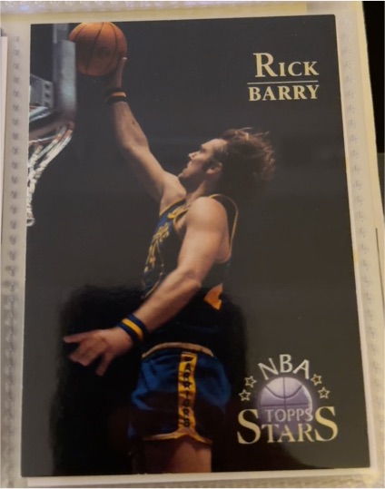 1996 Topps Stars #5 Rick Barry — front
