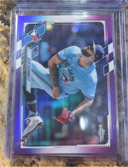 2021 Topps Chrome Update #USC65 Alek Manoah — front