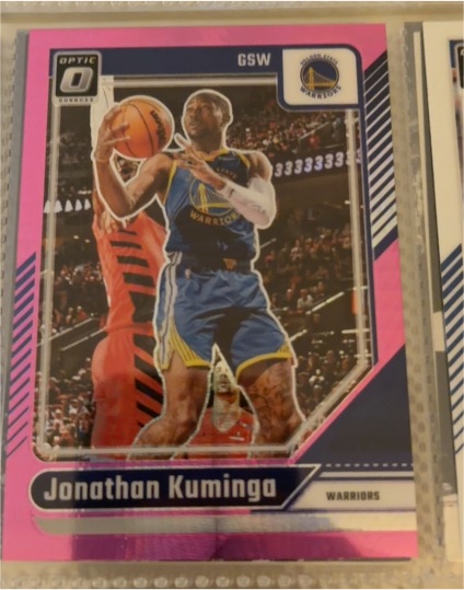 2024-25 Panini Donruss Optic #197 Jonathan Kuminga — front