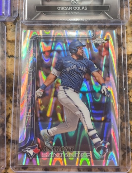 2025 Topps Chrome #60 Anthony Santander — front