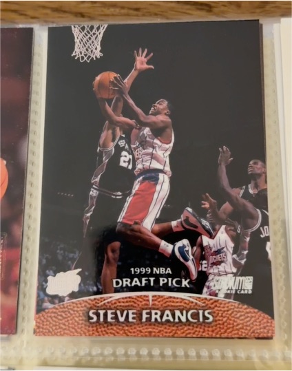 1999-00 Topps Stadium Club #177 Steve Francis — front