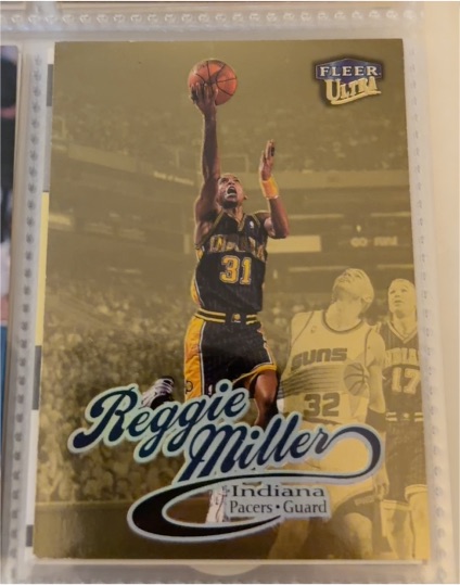 1998-99 Fleer Ultra Gold Medallion #29G Reggie Miller — front