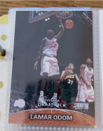 1999-00 Topps Stadium Club #179 Lamar Odom — front