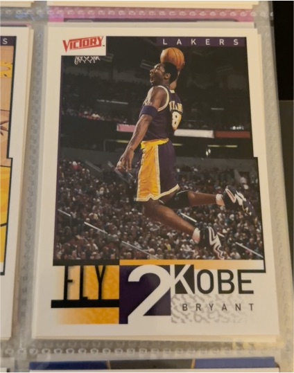 2000-01 Upper Deck Victory #294 Fly 2 Kobe Kobe Bryant — front