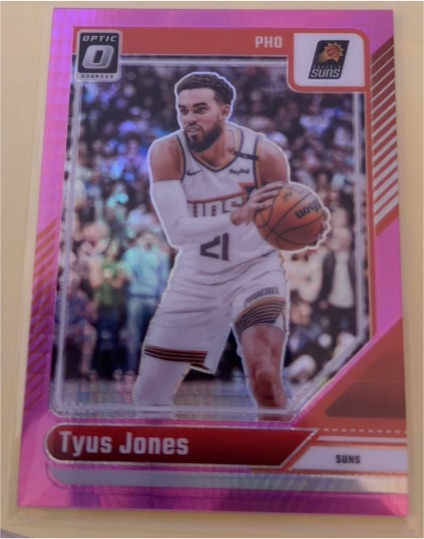 2024-25 Donruss Optic #82 Tyus Jones — front