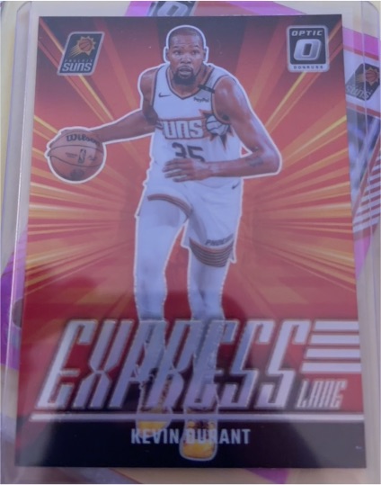 2024-25 Donruss Optic #18 Kevin Durant Express Lane — front
