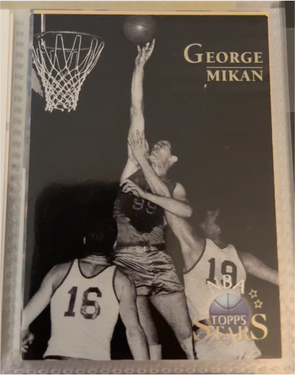 1996-97 Topps Stars #30 George Mikan — front