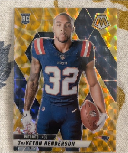 2025 Panini Mosaic #278 TreVeyon Henderson — front