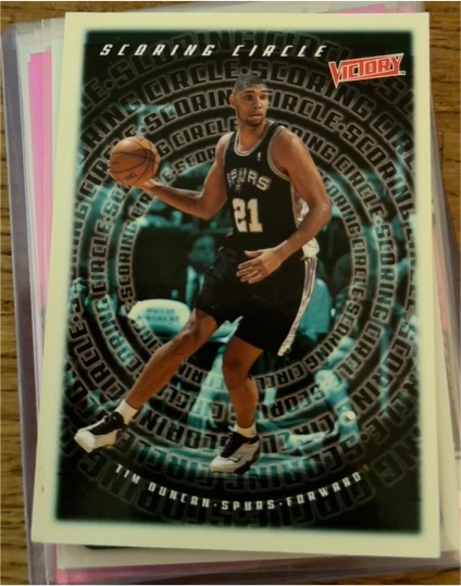 1999-00 Upper Deck Victory #367 Tim Duncan — front
