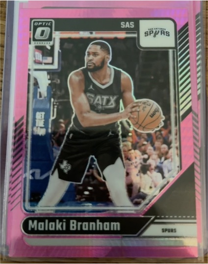 2024-25 Donruss Optic #39 Malaki Branham — front