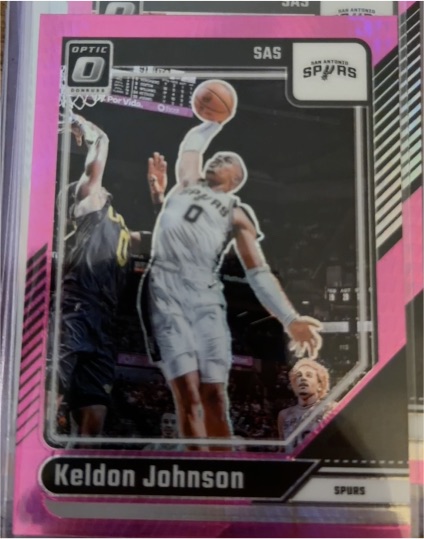 2024-25 Donruss Optic #161 Keldon Johnson — front