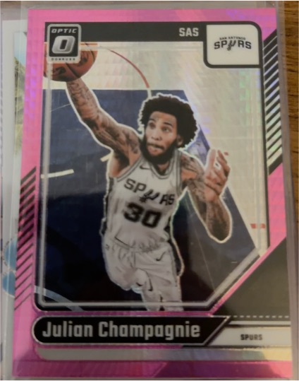 2024-25 Donruss Optic #32 Julian Champagnie — front