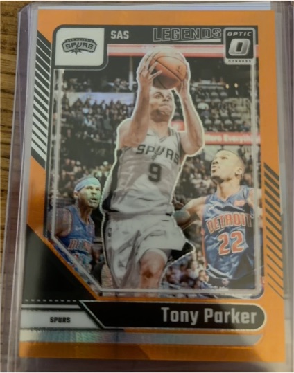 2024-25 Panini Donruss Optic #235 Tony Parker — front