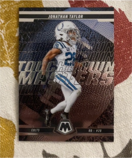 2025 Panini Mosaic #10 Jonathan Taylor Touchdown Masters — front