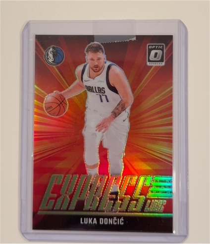 2024-25 Donruss Optic #6 Luka Dončić Express Lane — front