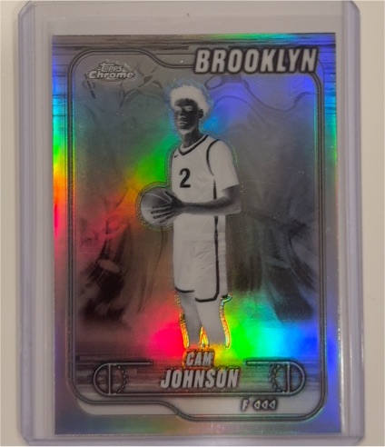 2024-25 Topps Chrome #159 Cam Johnson — front