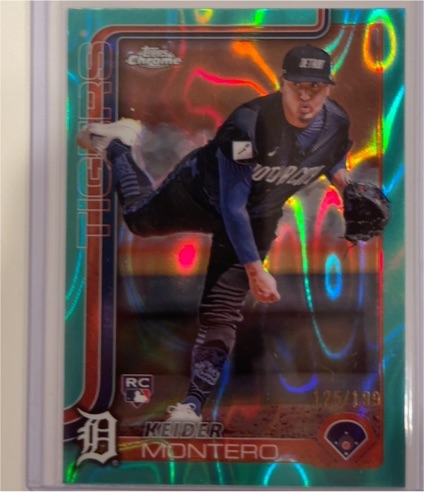 2025 Topps Chrome #7 Keider Montero — front