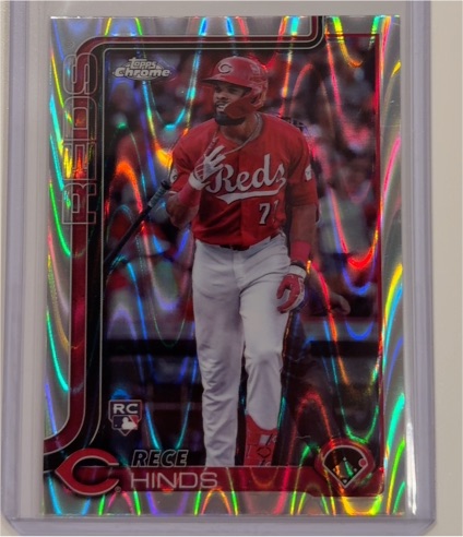 2025 Topps Chrome #253 Rece Hinds — front