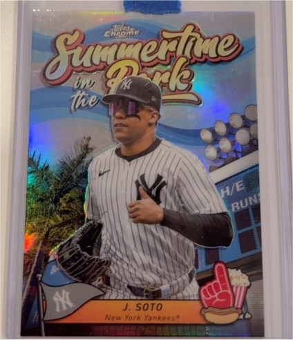 2024 Topps Chrome #SITP-9 Juan Soto Summertime in the Park — front