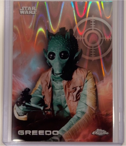 2025 Topps Chrome Star Wars #54 Greedo — front