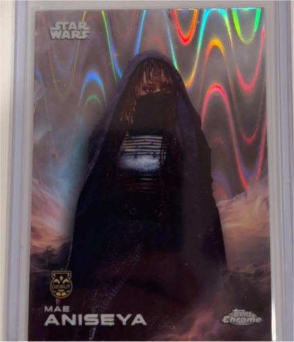 2025 Topps Chrome Star Wars #86 Mae Aniseya — front