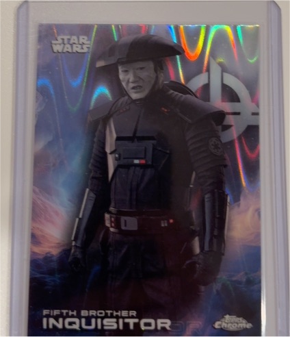 2025 Topps Chrome Star Wars #43 Fifth Brother Inquisitor — front