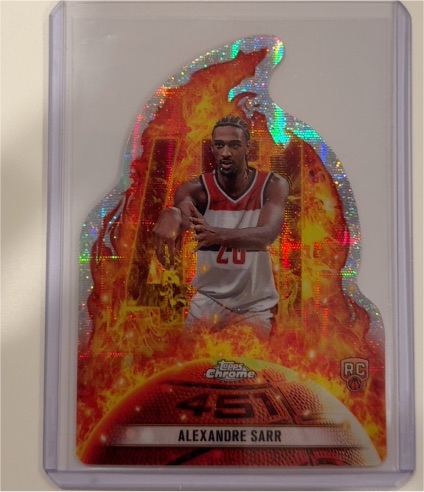 2024-25 Topps Chrome #451 Alexandre Sarr — front