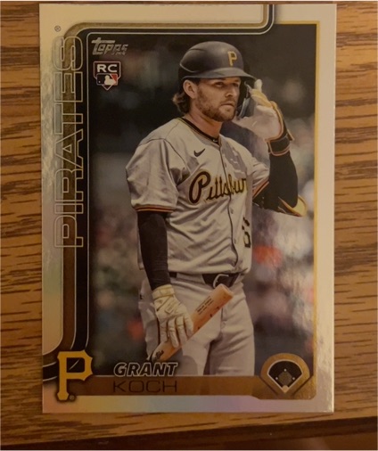 2025 Topps Update #US28 Grant Koch — front