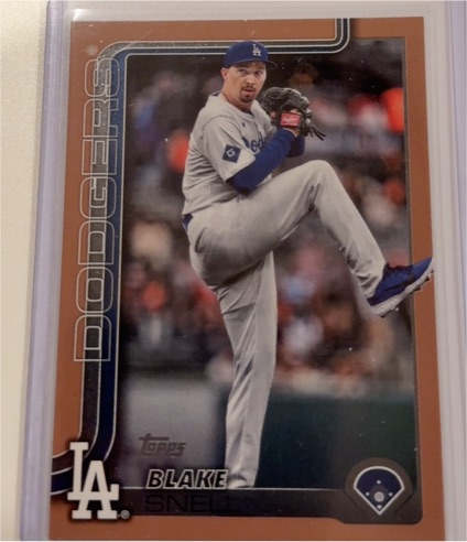2025 Topps Series 2 #676 Blake Snell — front