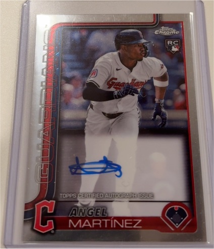 2025 Topps Chrome #RA-AMA Angel Martinez — front