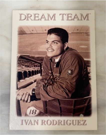 1993 Score Dream Team #537 Ivan Rodriguez — front