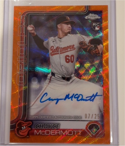 2025 Topps Chrome #RA-CM Chayce McDermott — front