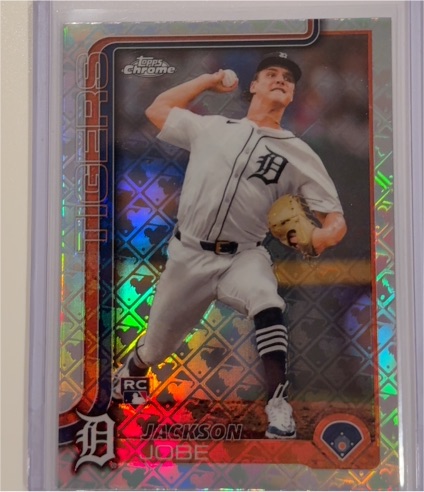 2025 Topps Chrome #249 Jackson Jobe — front