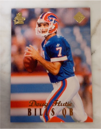 1998 Collector's Edge 1st Place #76 Doug Flutie — front