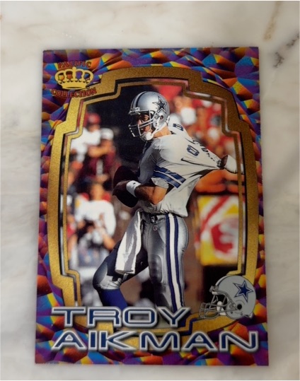 1997 Pacific Collection #10 Troy Aikman — front