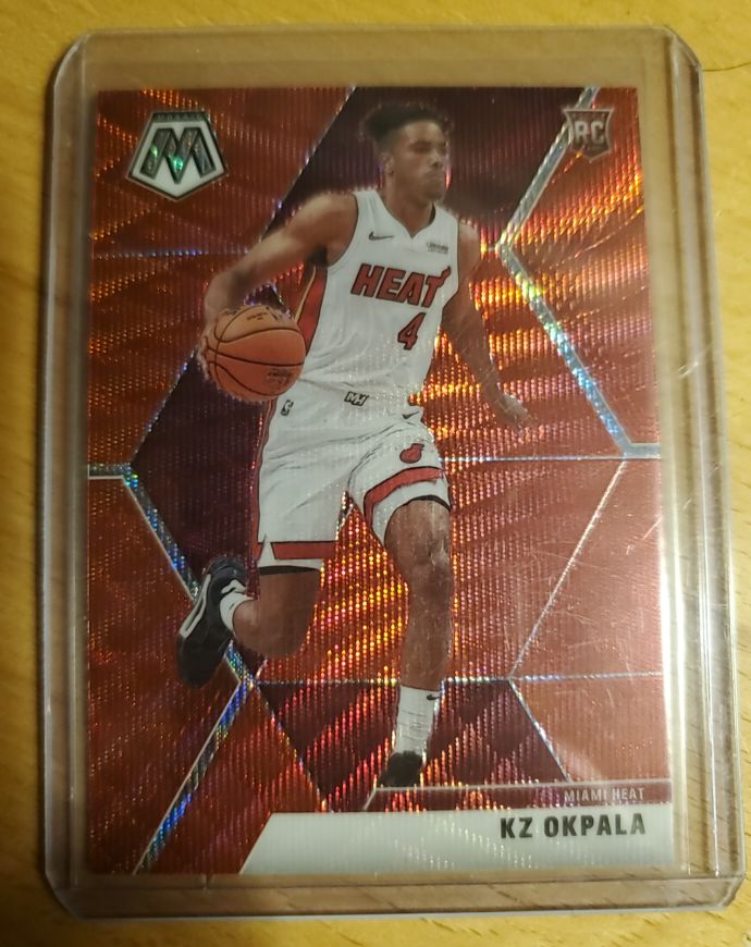 2019-20 Panini Mosaic #210 KZ Okpala — front