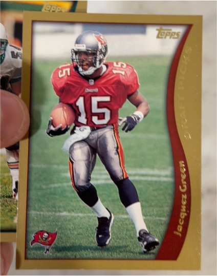 1998 Topps #343 Jacquez Green — front