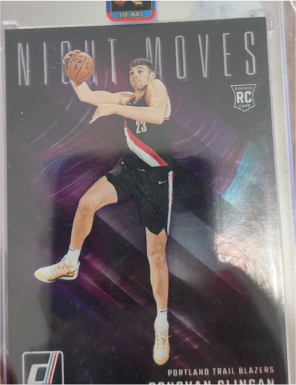 2024-25 Panini Donruss #16 Donovan Clingan Night Moves Rookie — front