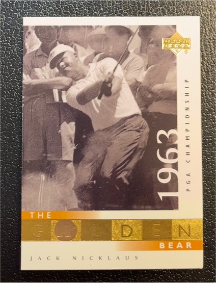 2001 Upper Deck Golf The Golden Bear #108 Jack Nicklaus — front