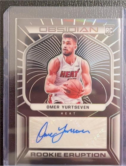 2021-22 Panini Obsidian #RES-OYS Omer Yurtseven — front