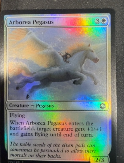 2021 Magic: The Gathering #2 Arborea Pegasus — front